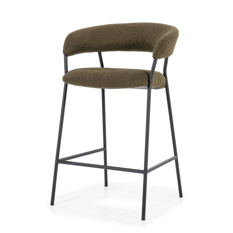 Luka counter stool grey discount